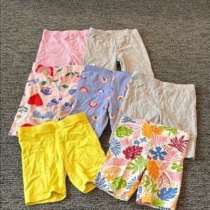 Colorful Kids' Shorts Set